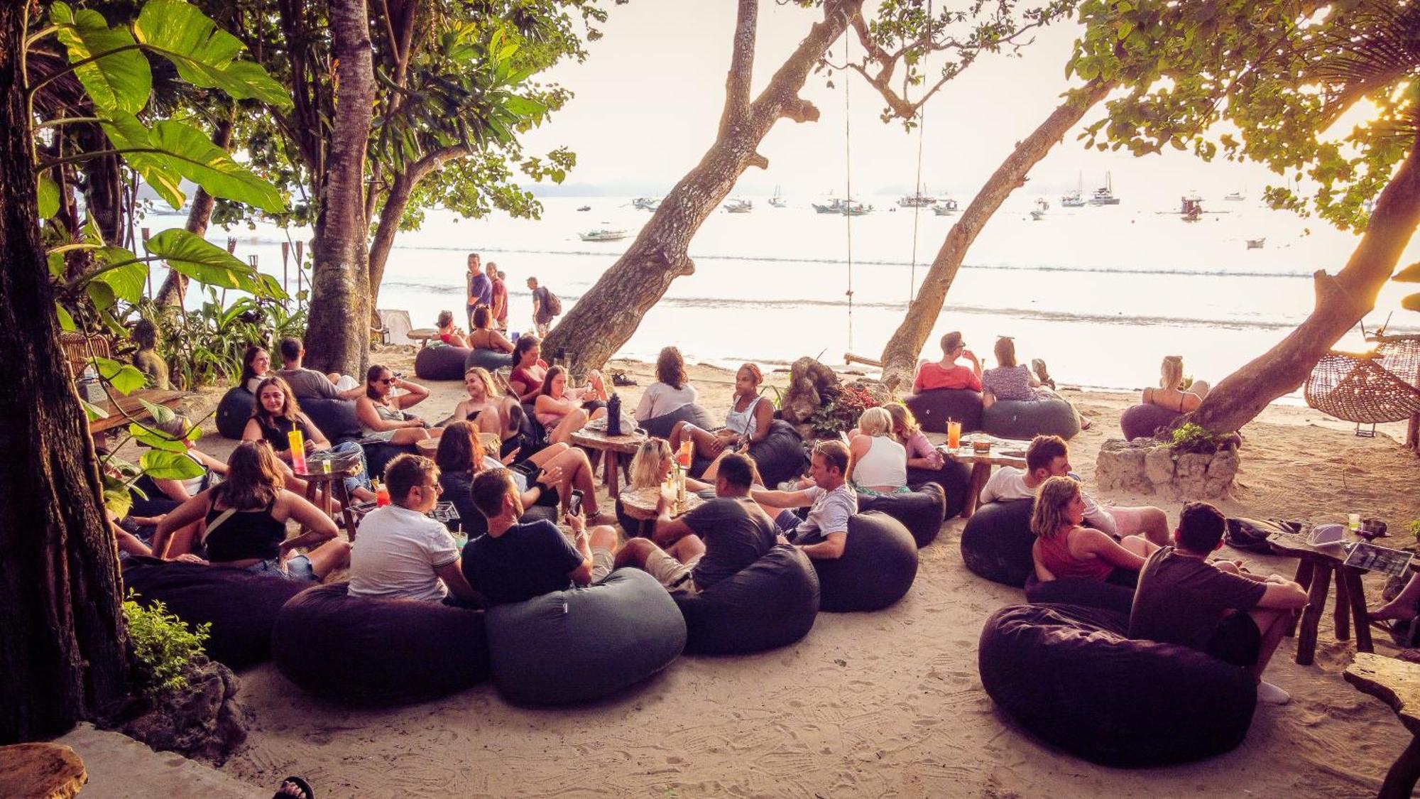 Sip Sunset Hostel And Lounge El Nido Extérieur photo