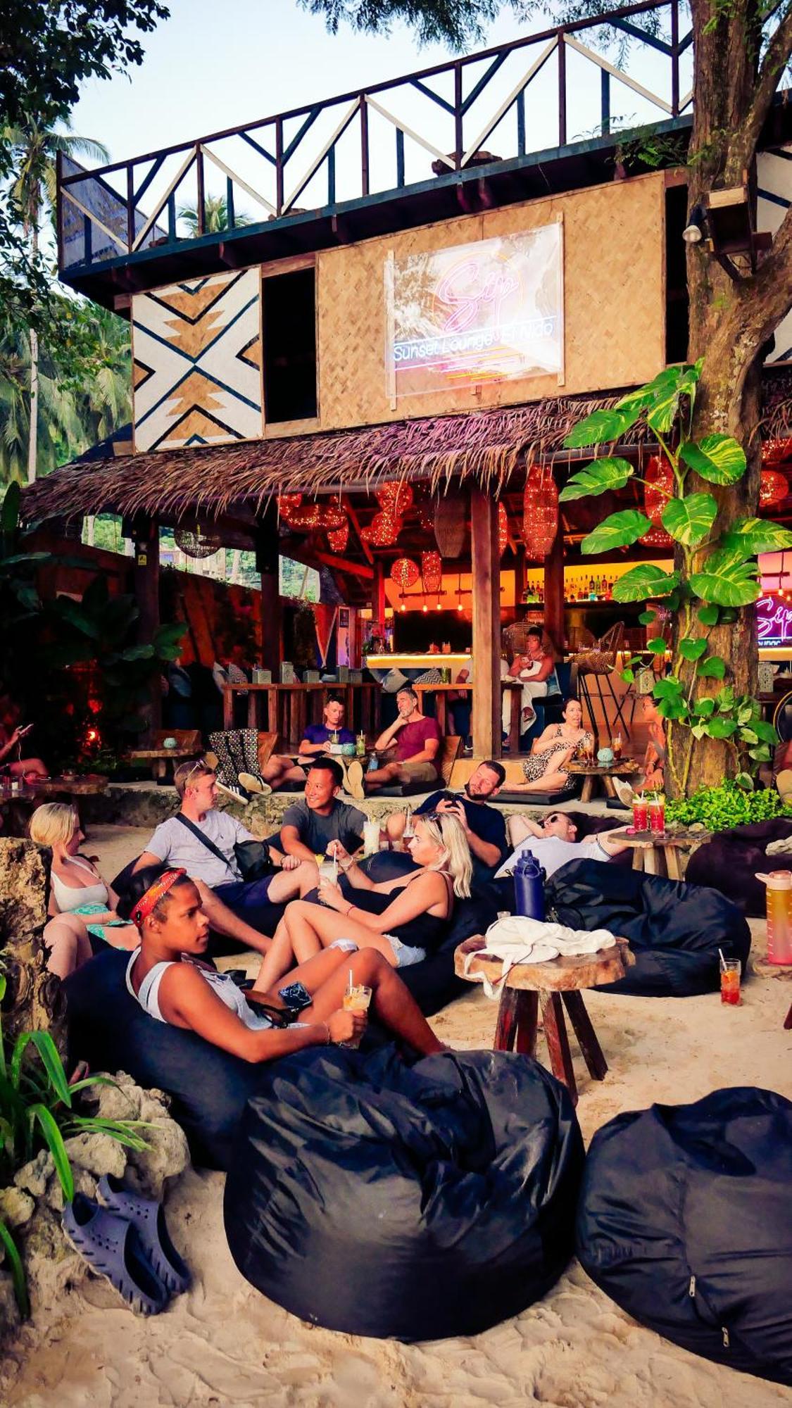 Sip Sunset Hostel And Lounge El Nido Extérieur photo